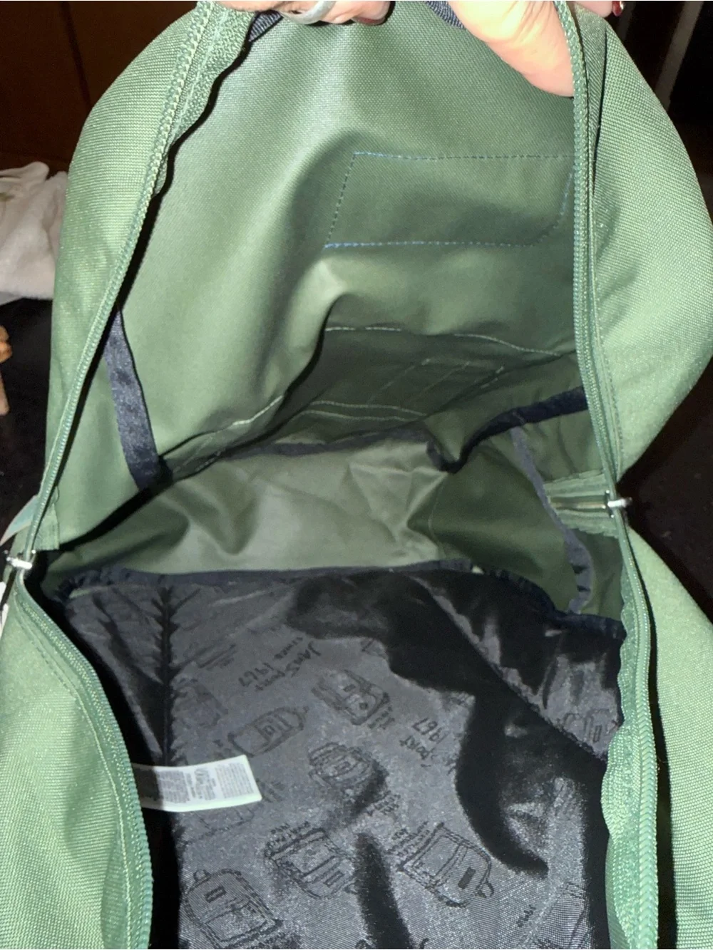 NEW JanSport 26L Cross Town Backpack Cargo Green NWT